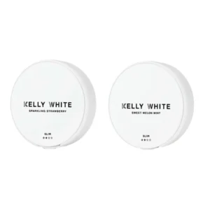 Short Dated :: 10mg Kelly White Medium Slim Nicotine Pouches - 20 Pouches
