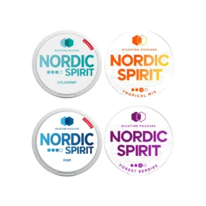 9mg Nordic Spirit Strong Nicotine Pouches - 20 Pouches