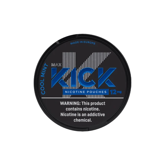 12mg Max Kick Nicotine Pouches - 20 Pouches - Image 2