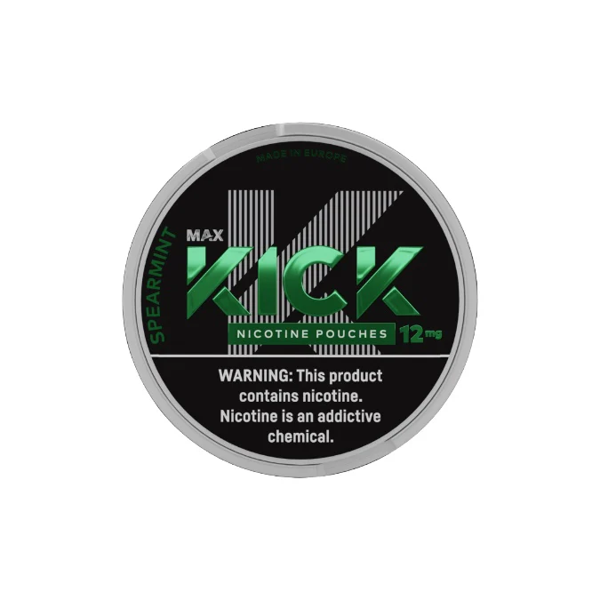 12mg Max Kick Nicotine Pouches - 20 Pouches - Image 5