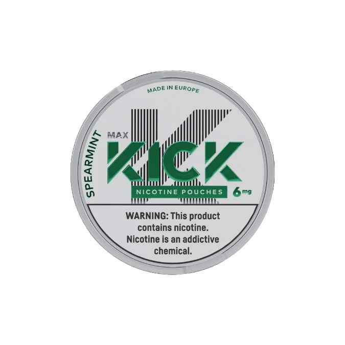 6mg Max Kick Nicotine Pouches - 20 Pouches - Image 5